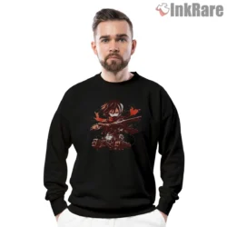 Mikasa Flying Blade Strike Shirt on graphic shirt for men graphic tee
