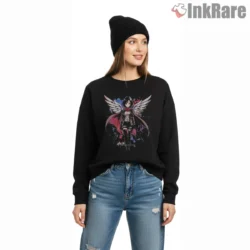 Mikasa Winged Guardian Anime Art Shirt on graphic shirt for women graphic tee