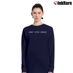 Women’s Mike Tyson Punch Out Code Long-Sleeve Top in navy | Sleek, Versatile, All-Season