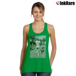 Women’s Mike Tyson Tiger Boxing Legend Graphic Tank Top in irish green | Lightweight, Movement-Friendly
