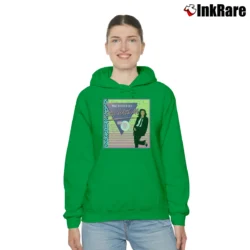 Women’s miki matsubara stay with me city pop retro Cozy Hoodie in irish green | Warm, Structured, Stylish