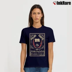 Women’s miles davis jazz legend trumpet icon music Signature T-Shirt in navy | Soft, Flattering Fit