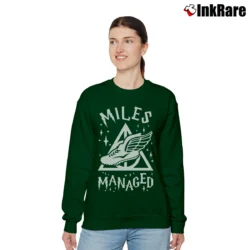 Women’s Miles Managed Statement Relaxed Sweatshirt in forest green | Soft, Laid-Back Vibe
