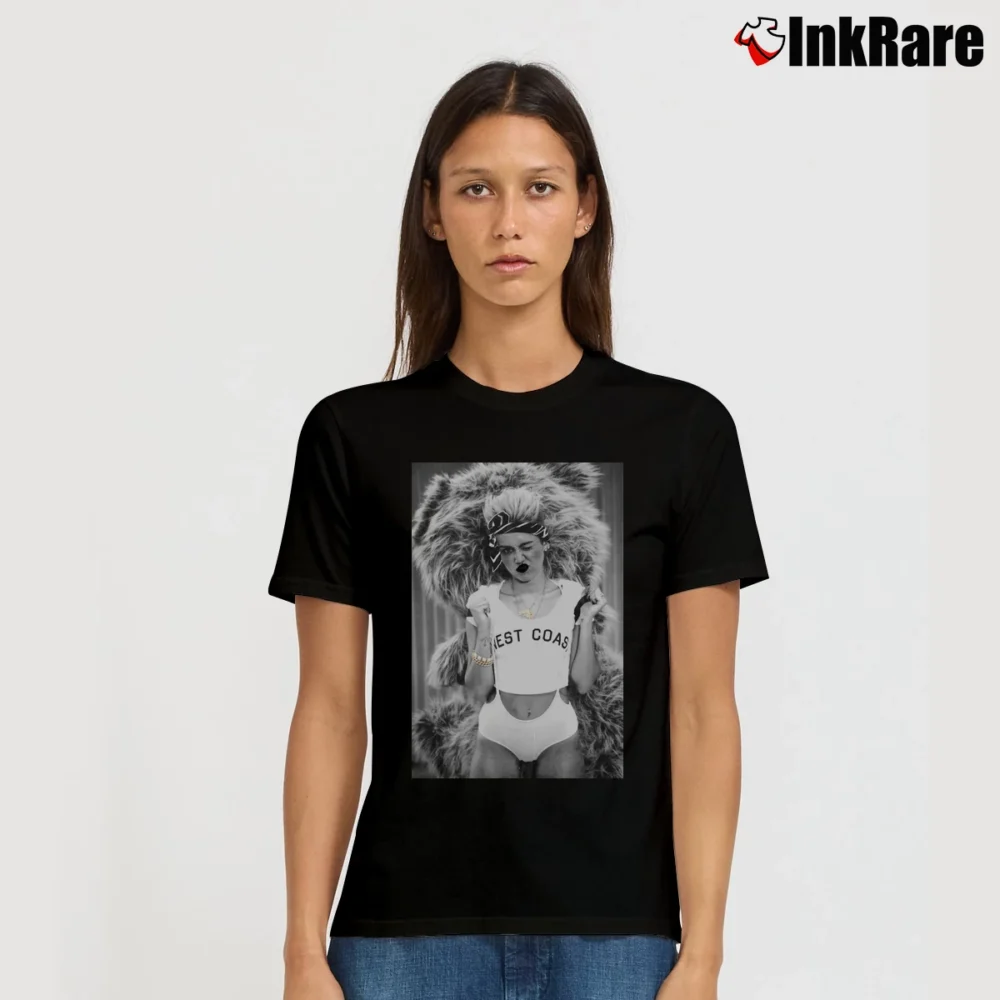 Women’s Miley Cyrus Bangerz Tour Weed Graphic Signature T-Shirt in black | Soft, Flattering Fit