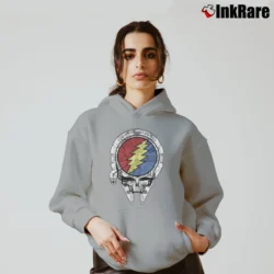 Women’s Millennium Falcon Grateful Dead Star Wars Cozy Hoodie in sport grey | Warm, Structured, Stylish