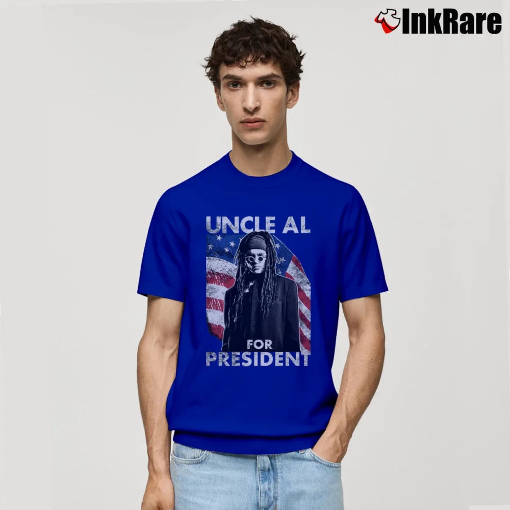Men’s Ministry Uncle Al For President Classic T-Shirt in royal blue | Soft, Breathable Everyday Wear