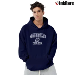 Men’s Minnesota State University Moorhead Dragons Graphic Pullover Hoodie in navy | Cozy, Durable, Modern Fit