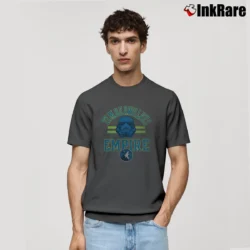 Men’s Minnesota Timberwolves Star Wars Empire Classic T-Shirt in charcoal | Soft, Breathable Everyday Wear