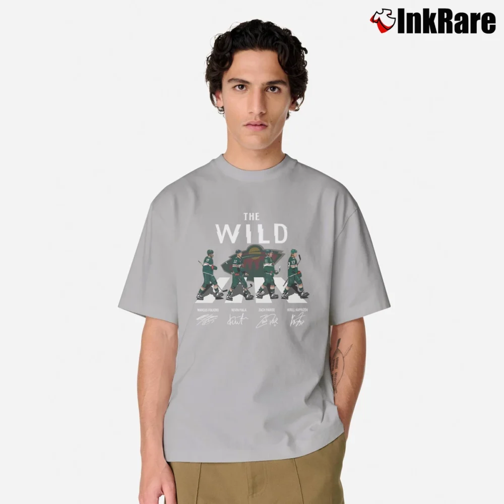 Men’s Minnesota Wild NHL Team Hockey Classic T-Shirt in sport grey | Soft, Breathable Everyday Wear