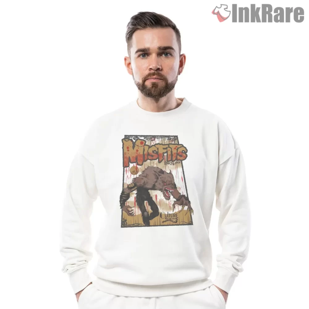 Misfits Culture Shock Monster Cover Shirt on graphic shirt for men graphic tee