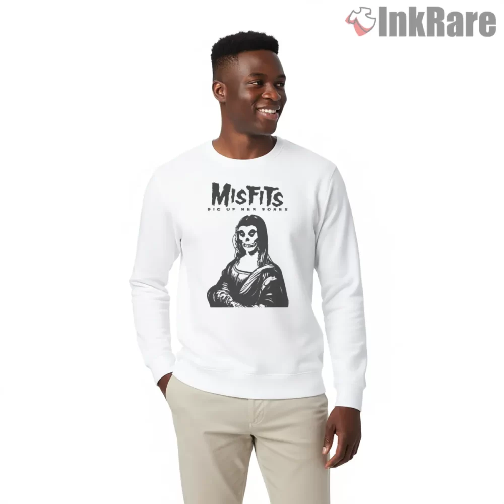 Misfits Dig Up Her Bones Mona Parody Shirt on graphic shirt for men graphic tee