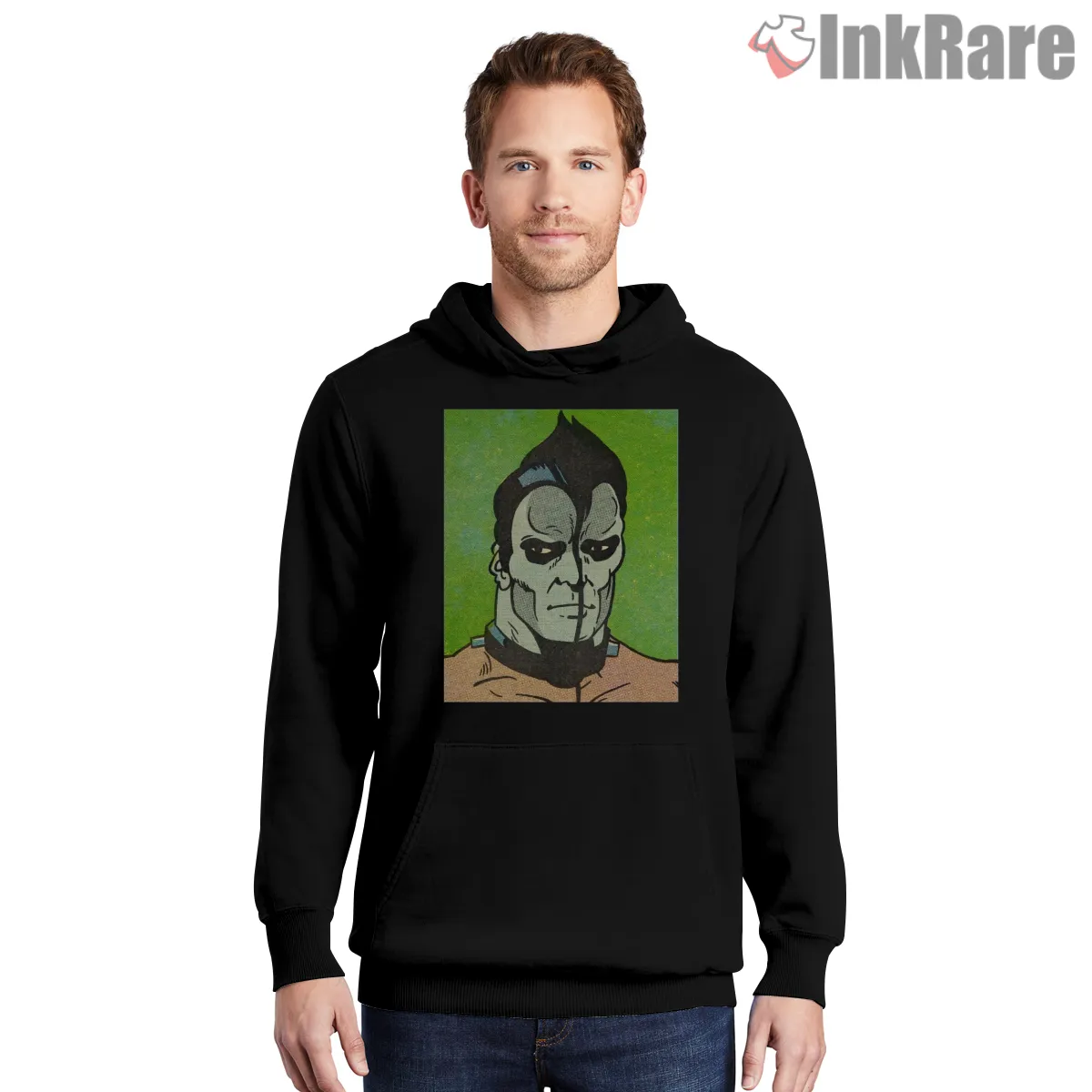 Misfits Doyle Wolfgang Von Frankenstein Vegan Monster Portrait Shirt on black hoodie for men graphic tee