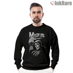 Misfits Fiend With Trident Shirt on graphic shirt for men graphic tee