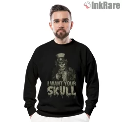 Misfits I Want Your Skull 1983 Poster Shirt on graphic shirt for men graphic tee