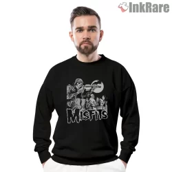 Misfits Monsters Ball Moonlit Scene Shirt on graphic shirt for men graphic tee