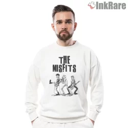 Misfits One Show Hand Drawn Band Sketch Shirt on graphic shirt for men graphic tee
