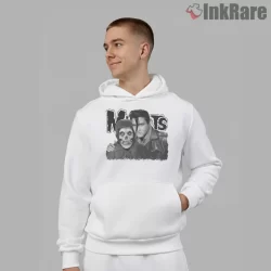 Misfits Rockabilly Icon Photo Mashup Shirt on white hoodie for men graphic tee