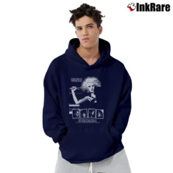 Men’s missing persons rhyme and reason 80s new wave band Pullover Hoodie in navy | Cozy, Durable, Modern Fit