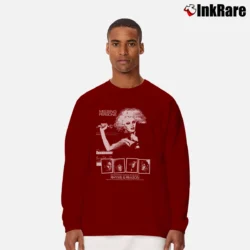 Men’s missing persons rhyme and reason 80s new wave band Long-Sleeve Shirt in maroon | Sleek, Lightweight, Year-Round Wear