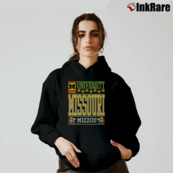 Women’s Missouri Mizzou Tigers Cozy Hoodie in black | Warm, Structured, Stylish