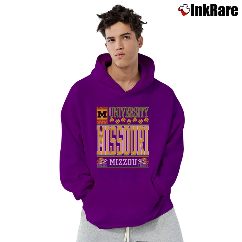 Men’s Missouri Mizzou Tigers Pullover Hoodie in purple | Cozy, Durable, Modern Fit