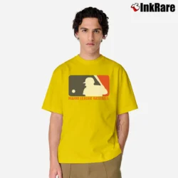 Men’s MLB Major League Baseball Logo Classic T-Shirt in yellow | Soft, Breathable Everyday Wear