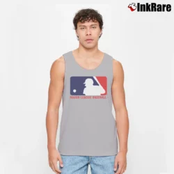 Men’s MLB Major League Baseball Logo Tank Top in sport grey | Breathable, Active-Friendly Design