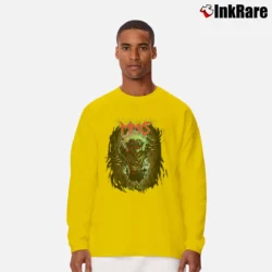 Men’s MM6 Maison Margiela Mascot Long-Sleeve Shirt in yellow | Sleek, Lightweight, Year-Round Wear