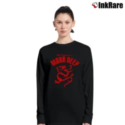 Women’s Mobb Deep With Dragon Graphic Long-Sleeve Top in black | Sleek, Versatile, All-Season