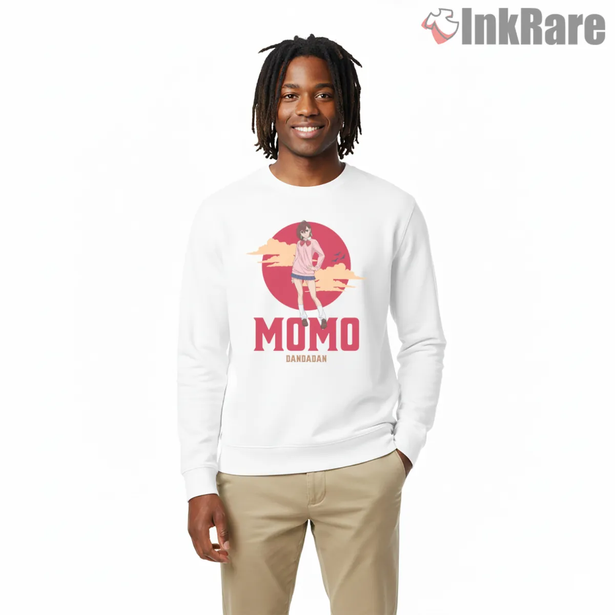 Momo Ayase Sunset Anime Minimalist Dandadan Shirt Momo Ayase Sunset Anime Minimalist Dandadan Shirt on graphic shirt for men graphic tee