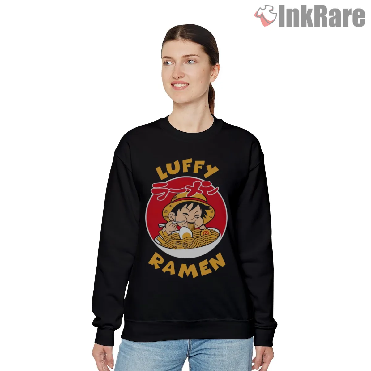 Monkey D Luffy Ramen Lover Anime Food Shirt on graphic shirt for women graphic tee