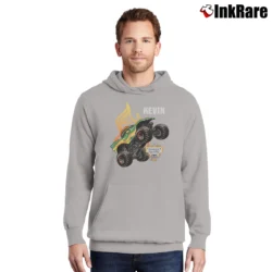 Men’s Monster Jam Dragon Steals The Show Graphic Pullover Hoodie in sport grey | Cozy, Durable, Modern Fit