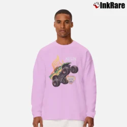 Men’s Monster Jam Dragon Steals The Show Graphic Long-Sleeve Shirt in light pink | Sleek, Lightweight, Year-Round Wear