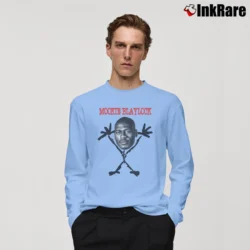 Men’s Mookie Blaylock Funny Long-Sleeve Shirt in light blue | Sleek, Lightweight, Year-Round Wear