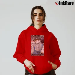 Women’s Moonshine Popcorn Sutton Cozy Hoodie in red | Warm, Structured, Stylish