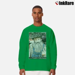 Men’s Moonshine Popcorn Sutton Long-Sleeve Shirt in irish green | Sleek, Lightweight, Year-Round Wear