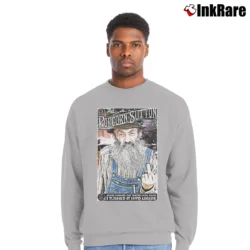 Men’s Moonshine Popcorn Sutton Crewneck Sweatshirt in sport grey | Cozy Fabric, Clean Style