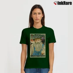 Women’s Moonshine Popcorn Sutton Signature T-Shirt in forest green | Soft, Flattering Fit