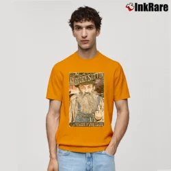 Men’s Moonshine Popcorn Sutton Classic T-Shirt in orange | Soft, Breathable Everyday Wear