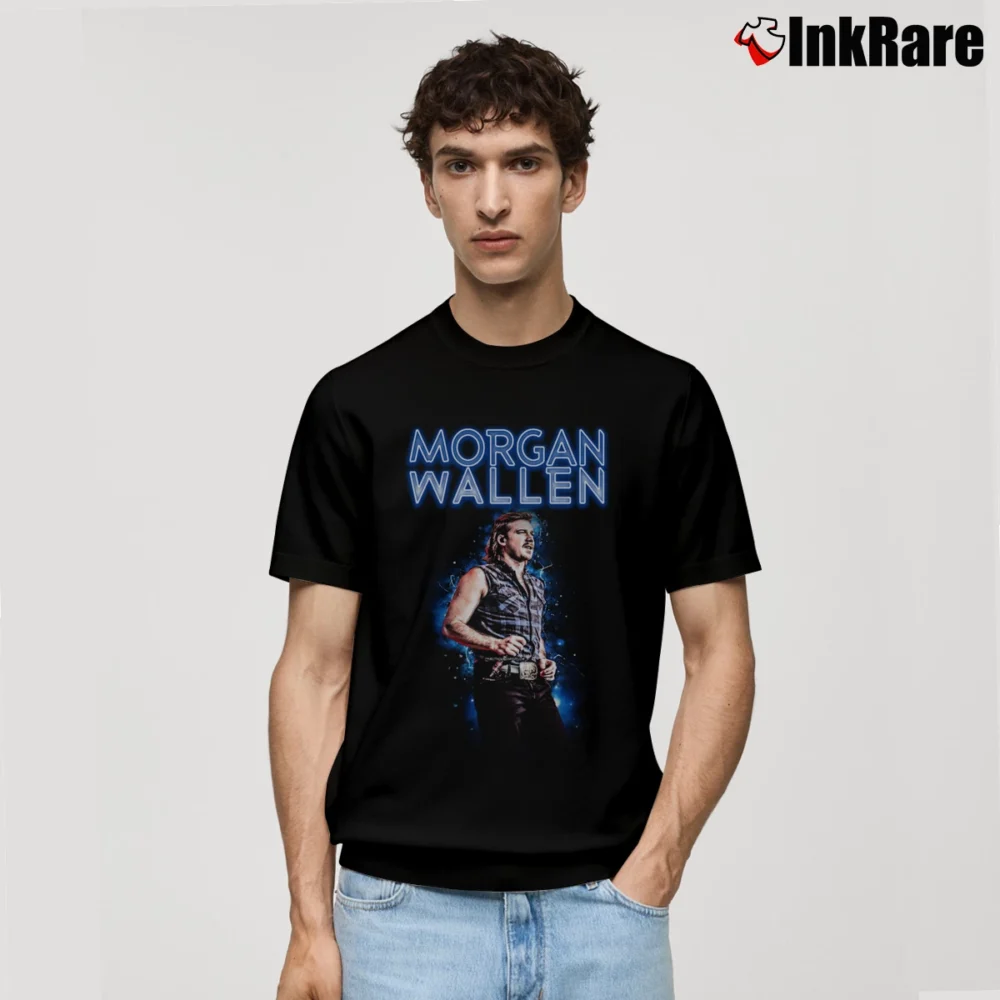 Men’s morgan wallen country singer fan Classic T-Shirt in black | Soft, Breathable Everyday Wear
