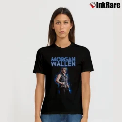 Women’s morgan wallen country singer fan Signature T-Shirt in black | Soft, Flattering Fit