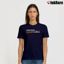 Women’s morgan wallen since 1982 country music graphic Signature T-Shirt in navy | Soft, Flattering Fit