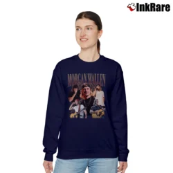 Women’s morgan wallen vintage retro country music Relaxed Sweatshirt in navy | Soft, Laid-Back Vibe