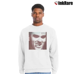 Men’s morrissey beethoven was deaf alternative music Crewneck Sweatshirt in white | Cozy Fabric, Clean Style