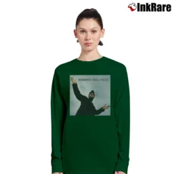 Women’s morrissey kill uncle album 90s alternative music Long-Sleeve Top in forest green | Sleek, Versatile, All-Season