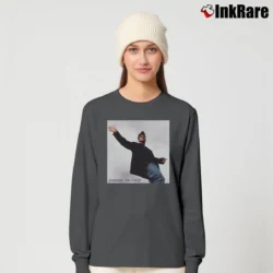 Women’s morrissey kill uncle solo album music Long-Sleeve Top in charcoal | Sleek, Versatile, All-Season
