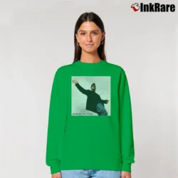 Women’s morrissey kill uncle solo album music Relaxed Sweatshirt in irish green | Soft, Laid-Back Vibe