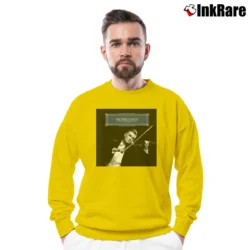 Men’s morrissey ringleader of the tormentors alt rock album Crewneck Sweatshirt in yellow | Cozy Fabric, Clean Style