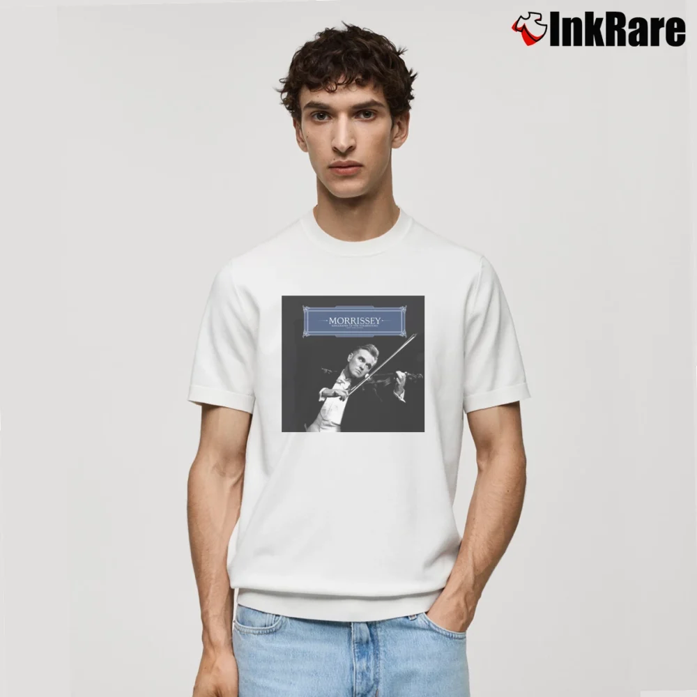 Men’s morrissey ringleader of the tormentors alt rock album Classic T-Shirt in white | Soft, Breathable Everyday Wear