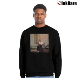 Men’s morrissey world peace is none of your business protest album Crewneck Sweatshirt in black | Cozy Fabric, Clean Style